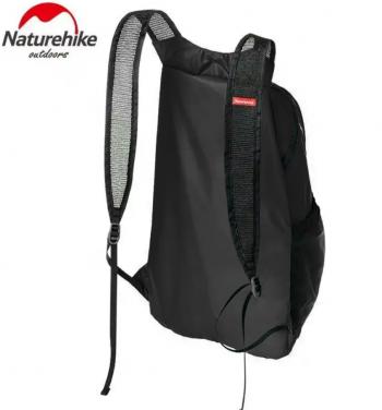 1 619 р. Рюкзак Naturehike 18L, черный  nh17a012-b-b  с доставкой в г. Чебоксары. Увеличить фотографию 4