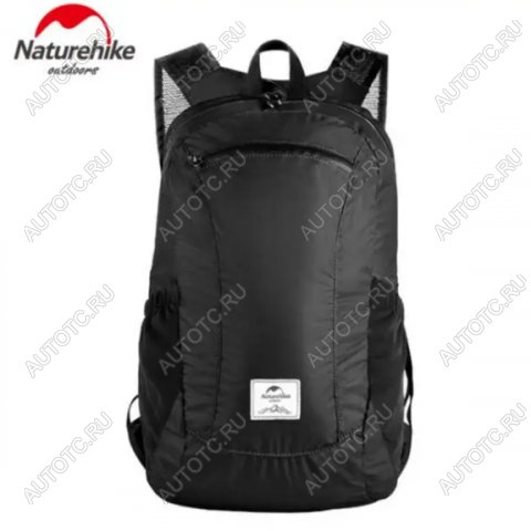 1 619 р. Рюкзак Naturehike 18L, черный  nh17a012-b-b  с доставкой в г. Чебоксары