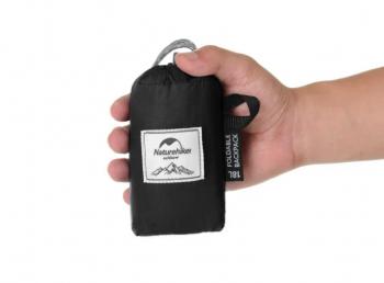 1 619 р. Рюкзак Naturehike 18L, черный  nh17a012-b-b  с доставкой в г. Чебоксары. Увеличить фотографию 6