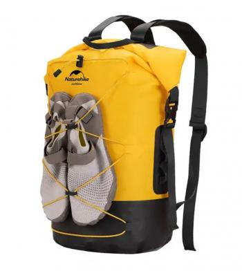 Рюкзак туристический Naturehike 20 л, ПВХ, желтый  nh21fsb04-y20l