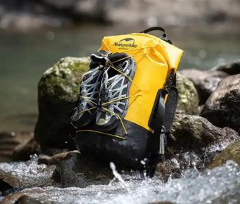 3 689 р. Рюкзак туристический Naturehike 20 л, ПВХ, хаки  nh21fsb04-kh20l  с доставкой в г. Чебоксары. Увеличить фотографию 9