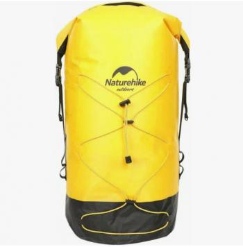 3 839 р. Рюкзак туристический Naturehike 30 л, ПВХ, желтый  nh21fsb04-y30l  с доставкой в г. Чебоксары. Увеличить фотографию 3