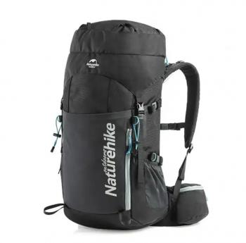 Рюкзак туристический Naturehike 45 л, черный  nh18y045-q-b