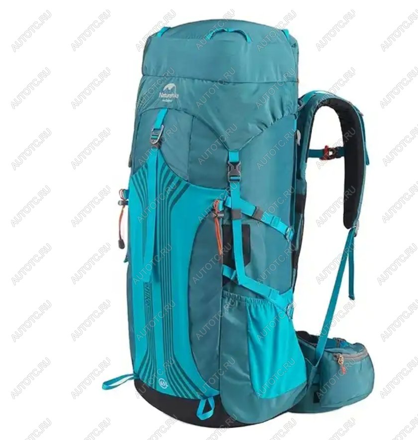 12 159 р. Рюкзак туристический Naturehike 55 л, голубой  nh16y020-q-bl  с доставкой в г. Чебоксары