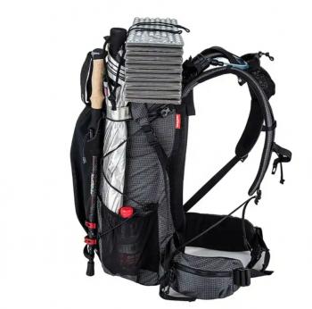 8 899 р. Рюкзак туристический Naturehike 60 л, черный  nh19bp095-b  с доставкой в г. Чебоксары. Увеличить фотографию 4