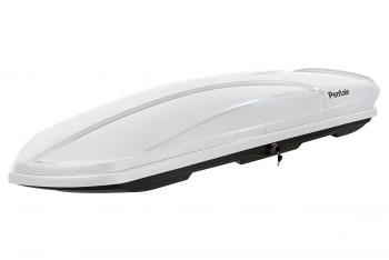 Багажный бокс на крышу (520 л. 230x87x35,7 см, двусторонний) Pentair COBRA 520L  (белый глянец)