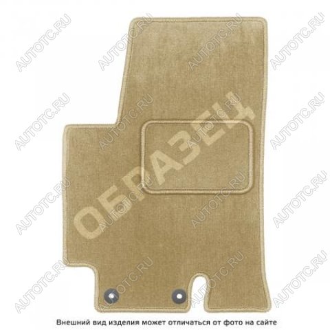 5 399 р. Ковры салона текстильные Norplast Renault Logan 1 дорестайлинг (2004-2010) (Comfort бежевый)  с доставкой в г. Чебоксары