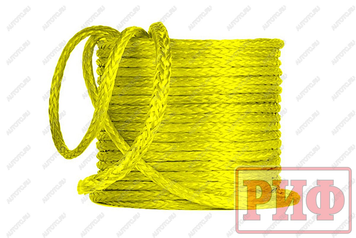 999 р. Трос для лебёдки синтетический РИФ 17 мм  rope17  с доставкой в г. Чебоксары