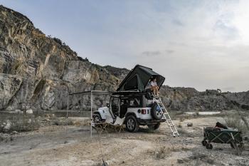 171 999 р. Палатка на крышу автомобиля Wild Land Bush Cruiser 140, лестница 210 см  201045  с доставкой в г. Чебоксары. Увеличить фотографию 29