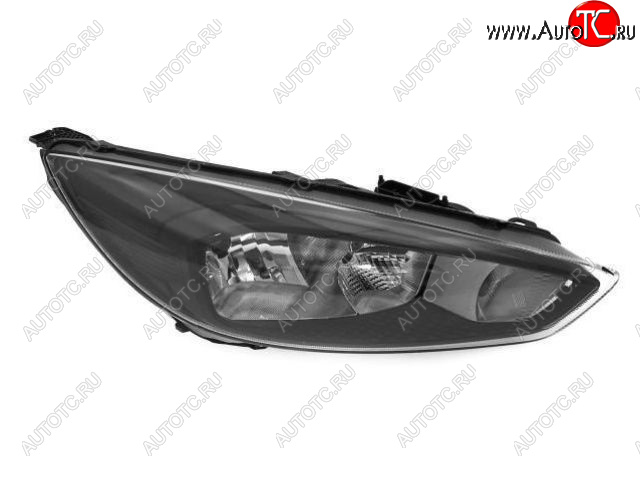 6 349 р. Правая фара DEPO Ford Focus 3 седан рестайлинг (2014-2019)  с доставкой в г. Чебоксары