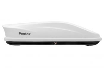 26 419 р. Багажный бокс на крышу (450 л. 177.5x81x44 см, двусторонний) Pentair PYTHON 450L Lexus RX350 XU30 дорестайлинг (2003-2006) (белый глянец)  с доставкой в г. Чебоксары. Увеличить фотографию 2