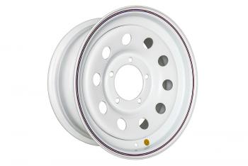 Диск усиленный УАЗ стальной белый 5x139,7 7xR16 d110 ET-19 (уценка) OFF-ROAD Wheels 1670-53910wh-19_u