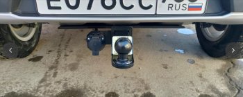 7 899 р. Фаркоп (шар E) Авто-Арсенал Лада 2123 (Нива Шевроле) 2 рестайлинг (2020-2021)  с доставкой в г. Чебоксары. Увеличить фотографию 3