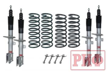 Лифт-комплект РИФ для Renault Duster (2010-2022), Nissan Terrano III 2004+ 4х4 лифт 40 мм  rif-dus-c-g