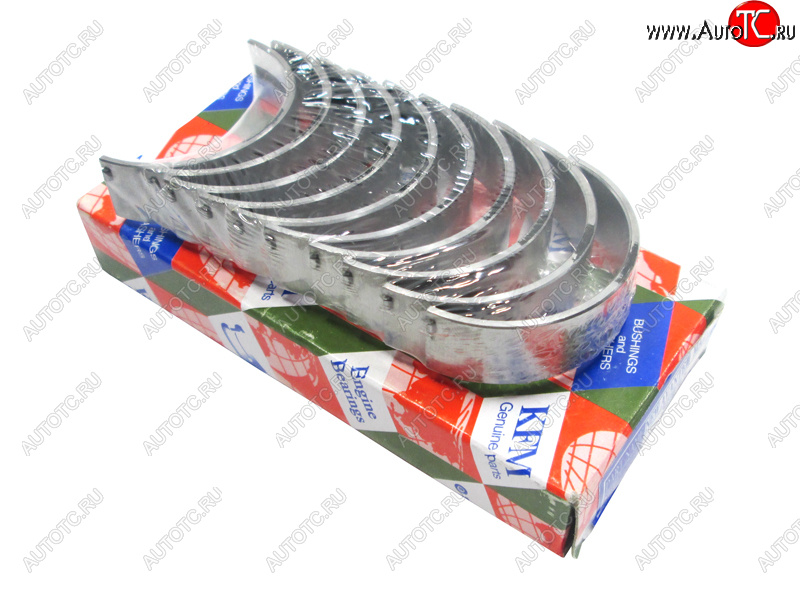 1 299 р. Вкладыши коренные к-т STD HYUNDAI SOLARIS/KIA RIO 1,4/1,6 10- KFM 21020-2B100, 210202b100 KFM 21020-2B100  с доставкой в г. Чебоксары