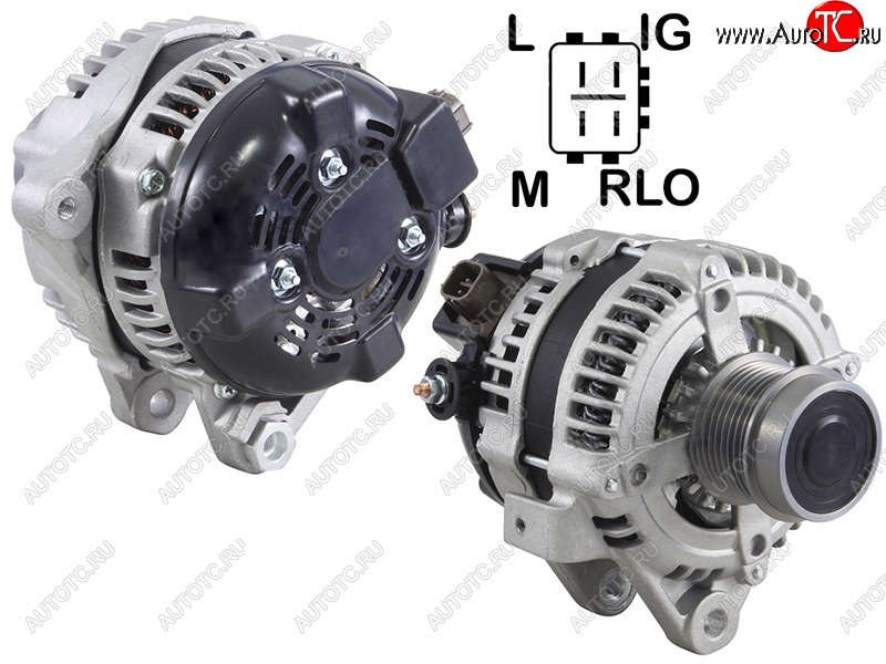 9 349 р. Генератор TOYOTA CAMRY 2.4 01-06/RAV4 2.4 05- 2AZFE ACA31L/ACA33L 12V 100A SAT ST-27060-28361, st2706028361 SAT ST-27060-28361  с доставкой в г. Чебоксары