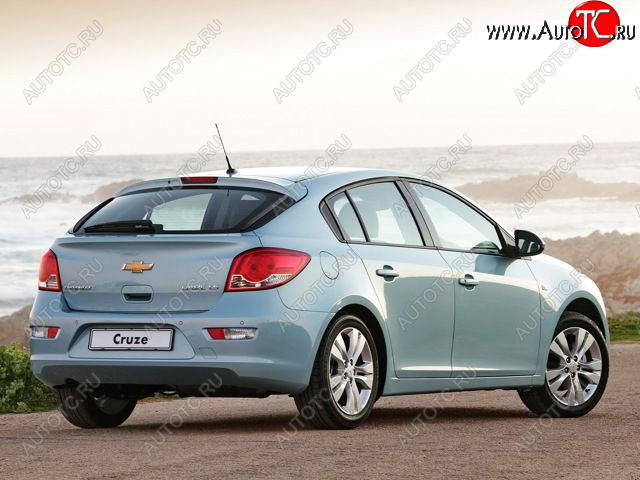 5 409 р. Задние ремонтные арки (комплект) AUTOFERRUM Chevrolet Cruze J305 хэтчбек дорестайлинг (2009-2012) (Холоднокатаная сталь 0,8 мм)  с доставкой в г. Чебоксары