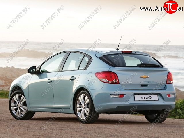2 989 р. Задняя левая ремонтная арка AUTOFERRUM Chevrolet Cruze J305 хэтчбек дорестайлинг (2009-2012) (Холоднокатаная сталь 0,8 мм)  с доставкой в г. Чебоксары