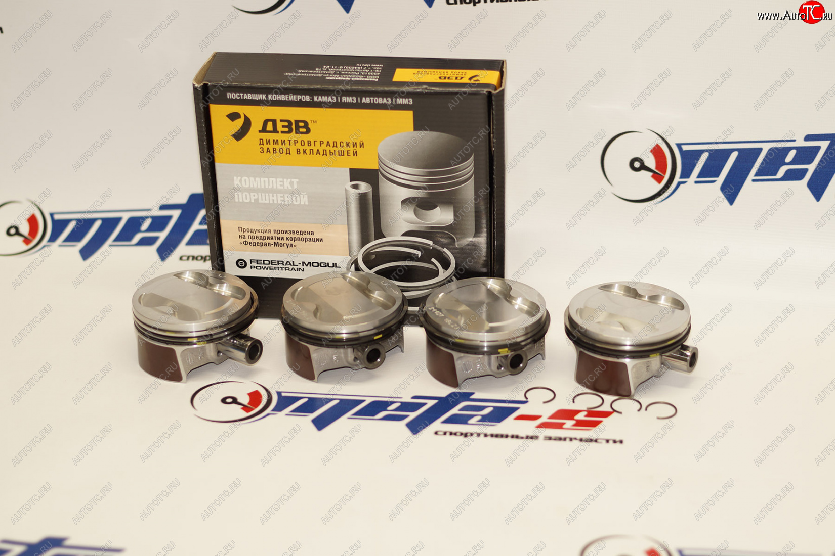 6 849 р. Поршни 21127 Federal Mogul 82,0 (Приора безвтык) Federal Mogul (ДЗВ) 21127-1004015-77  с доставкой в г. Чебоксары