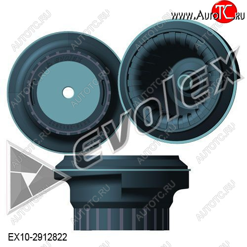 1 599 р. Опоры задних стоек 2108-2110 Evolex Evolex ex94615  с доставкой в г. Чебоксары