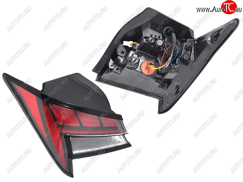 5 349 р. Левый фонарь (внешний, LED) SAT Hyundai Elantra CN7 (2020-2023)  с доставкой в г. Чебоксары
