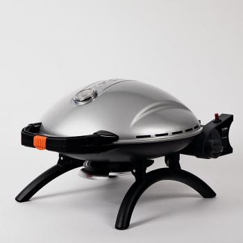 50 899 р. Гриль газовый O-GRILL 900МT bicolor черный-серебристый (в комплекте адаптер тип А)  900mt_silver  с доставкой в г. Чебоксары. Увеличить фотографию 4