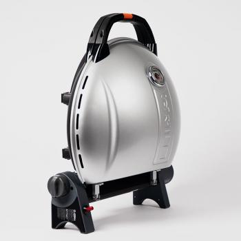 50 899 р. Гриль газовый O-GRILL 900МT bicolor черный-серебристый (в комплекте адаптер тип А)  900mt_silver  с доставкой в г. Чебоксары. Увеличить фотографию 2