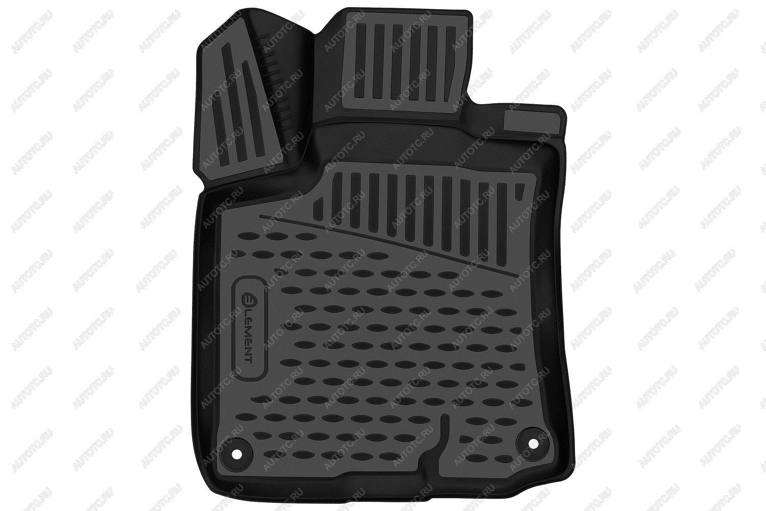 859 р. Коврики 3D в салон передний левый Element Geely Coolray SX11 дорестайлинг (2018-2023) (черный)  с доставкой в г. Чебоксары