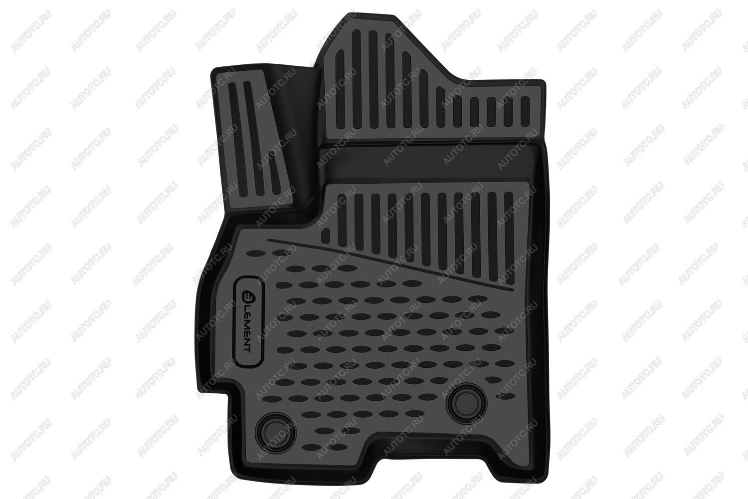 769 р. Коврики 3D в салон передний левый Element Chery Tiggo 4 Pro (2021-2025) (черный)  с доставкой в г. Чебоксары