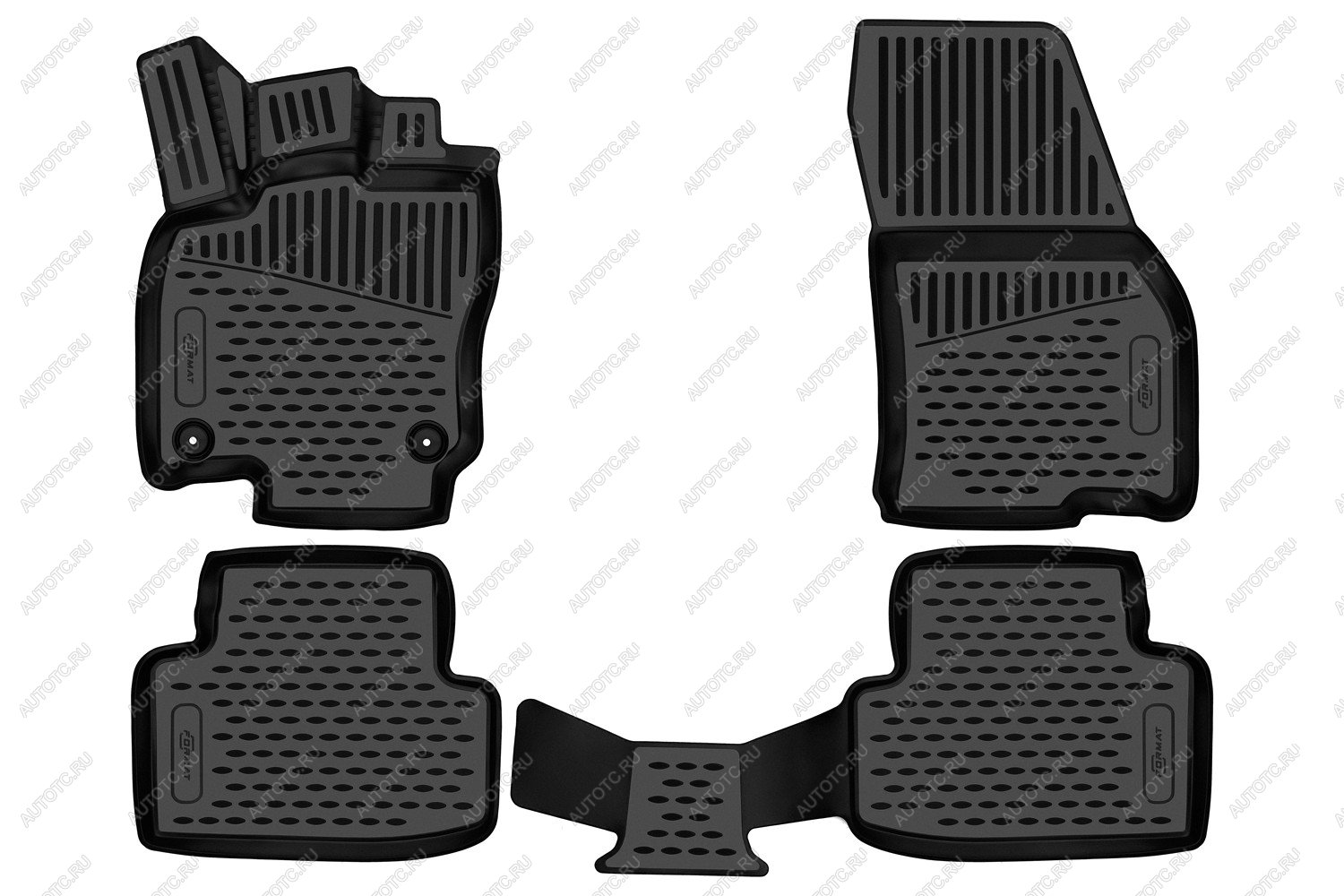 5 349 р. Коврики 3D в салон подходят для JETTA VS5 2023-, 4шт. (ПУ, повышенная износостойкость)  Джетта ВС5 FORMAT format.3dan0572210k  с доставкой в г. Чебоксары