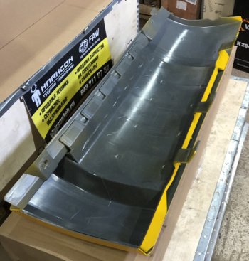 2 739 р. Обтекатель кабины правый FAW J6 цв.желтый FAW 5302620-a01c  с доставкой в г. Чебоксары. Увеличить фотографию 5