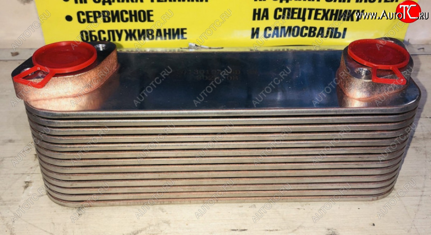 8 479 р. Радиатор-маслоохладитель (теплообменник) FAW J5 3250 FAW 1013010a36d  с доставкой в г. Чебоксары