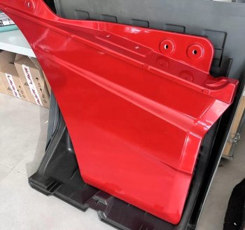 6 569 р. Накладка двери X3000 нижняя правая (красная) SHACMAN SHACMAN dz14251330152-red  с доставкой в г. Чебоксары. Увеличить фотографию 2