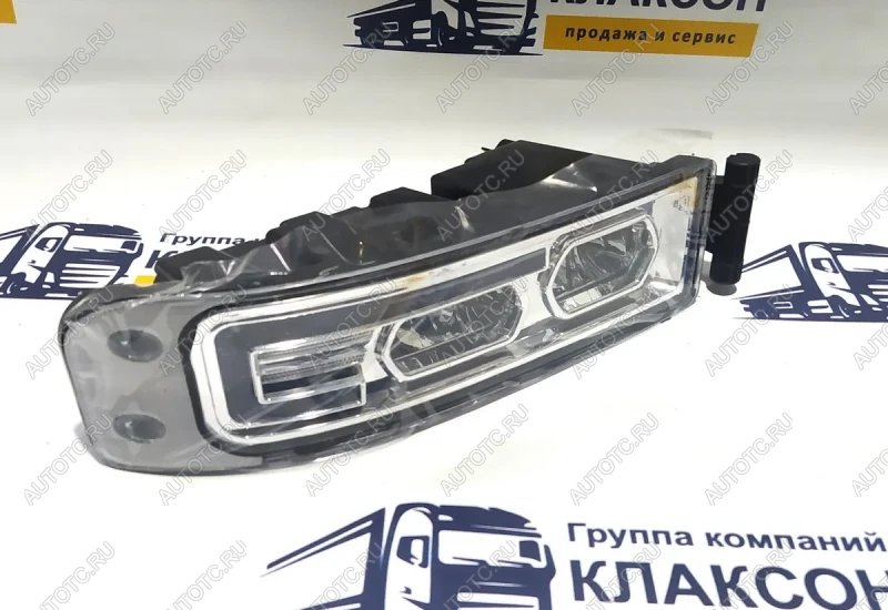 11 199 р. Фара противотуманная с поворотником левая LED HOWO T5G SITRAK 811w25320-6003  с доставкой в г. Чебоксары