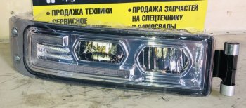 11 199 р. Фара противотуманная с поворотником правая LED HOWO T5G SITRAK 811w25320-6004  с доставкой в г. Чебоксары. Увеличить фотографию 3