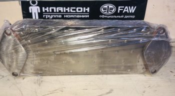 15 419 р. Радиатор масляный теплообменник FAW CA6DM2 J6 FAW 1013010-81d  с доставкой в г. Чебоксары. Увеличить фотографию 3
