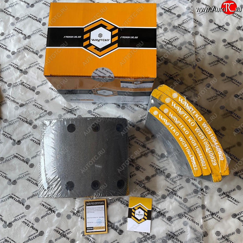 979 р. Накладка тормозная передняя 160*135 (6отв.) качество WAYTEKO PREMIUM WG910044002729 WAYTEKO PREMIUM wg910044002729  с доставкой в г. Чебоксары