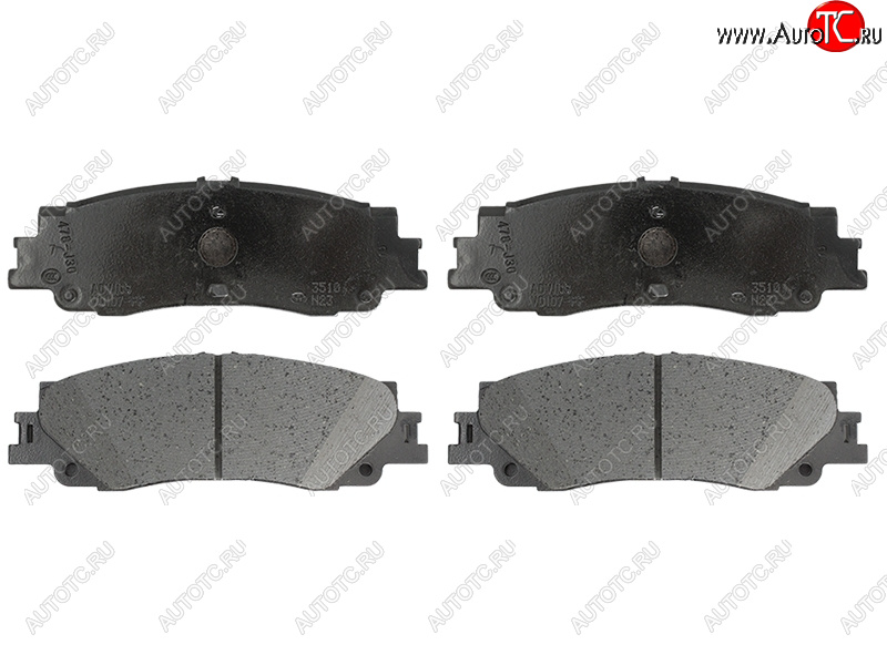 7 299 р. Колодки тормозные задние RR SAT Toyota Tundra XK70 (2021-2025)  с доставкой в г. Чебоксары