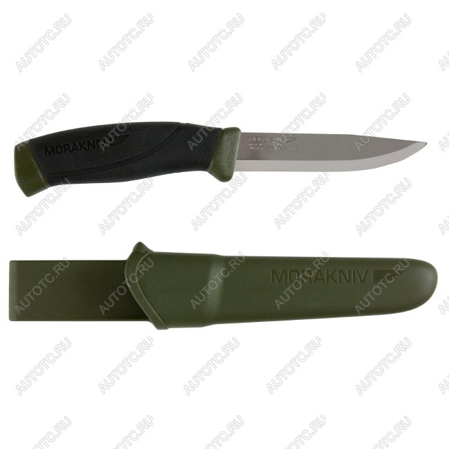 1 939 р. Нож MORAKNIV Companion MG (C), углеродная сталь, длина клинка 104 мм, хаки  11863  с доставкой в г. Чебоксары