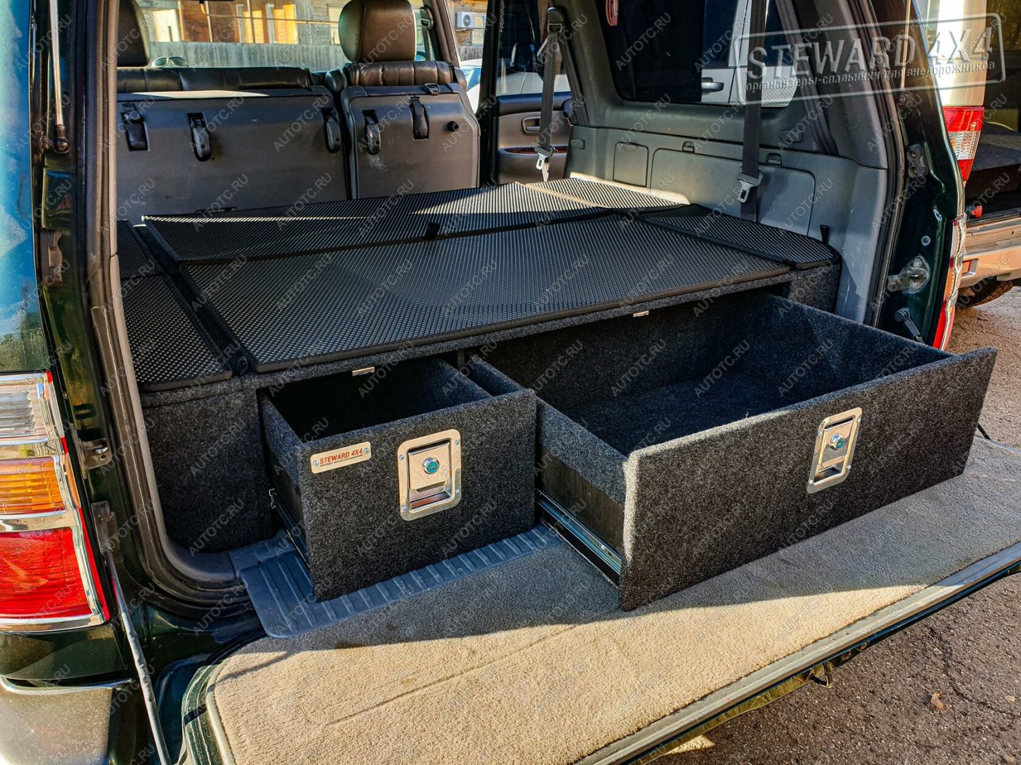 41 449 р. Органайзер в багажник "Премиум" для Toyota Land Cruiser 105  тлк105прем  с доставкой в г. Чебоксары