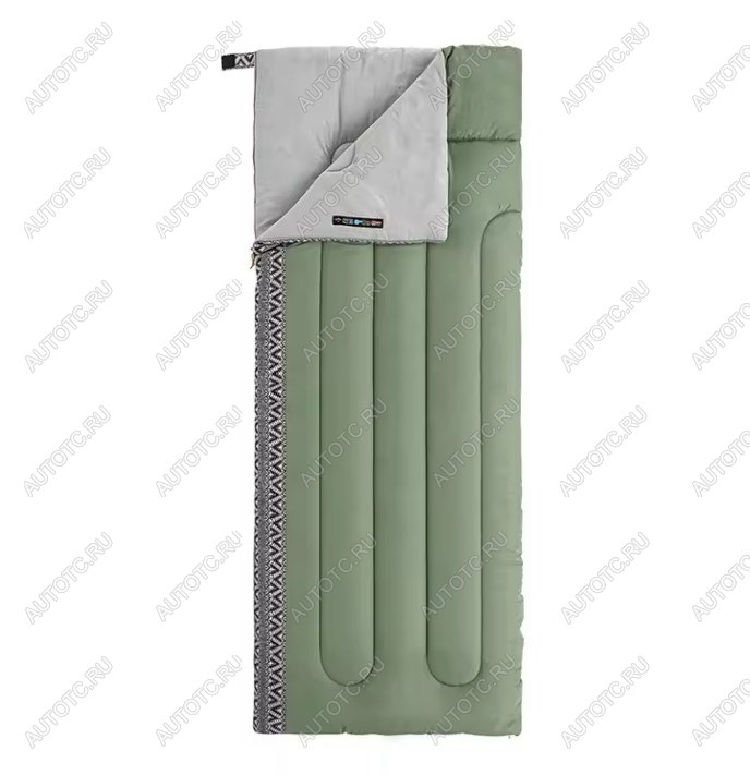 3 089 р. Мешок спальный Naturehike L150, 190х75см, (ТК: +13C), (левый), зеленый  nh20msd05-swll  с доставкой в г. Чебоксары