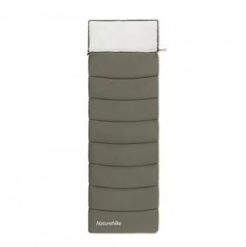 Мешок спальный Naturehike Lingdong, 225х75см, (ТК: +7C), (правый), зеленый  cnk2300sd016-ld250agr