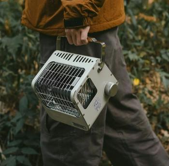 9 369 р. Обогреватель газовый Naturehike многофункциональный, 1,1 кВт бежево-серый  cnk2300cw018-g  с доставкой в г. Чебоксары. Увеличить фотографию 10
