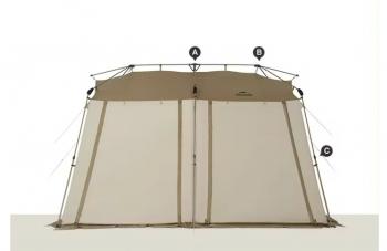 52 379 р. Палатка Naturehike Village 13 Quick-opening, автоматическая 5-8-местная  cnh23zp12003-br  с доставкой в г. Чебоксары. Увеличить фотографию 7