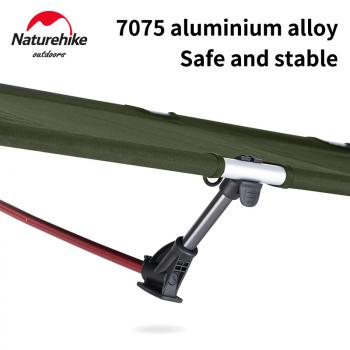8 919 р. Раскладушка Naturehike XJC05, 190х65х15 см, до150 кг, темно-зеленая  nh20jj001-agr  с доставкой в г. Чебоксары. Увеличить фотографию 6