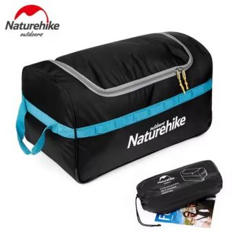 3 179 р. Сумка дорожная Naturehike А027, с колесами,110 л., черная  nh18x027-l-lb  с доставкой в г. Чебоксары. Увеличить фотографию 3