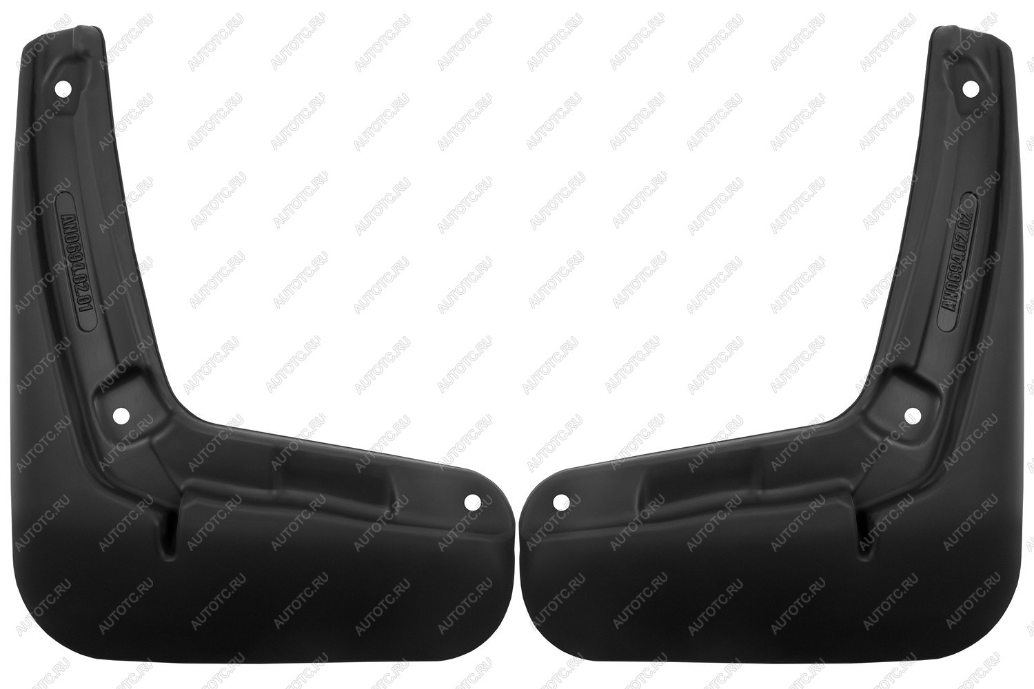1 049 р. Брызговики задние подходят для  VGV U75 Plus  2024 -  2 шт.(optimum) в пакете FROSCH nlf.an0694.e3  с доставкой в г. Чебоксары