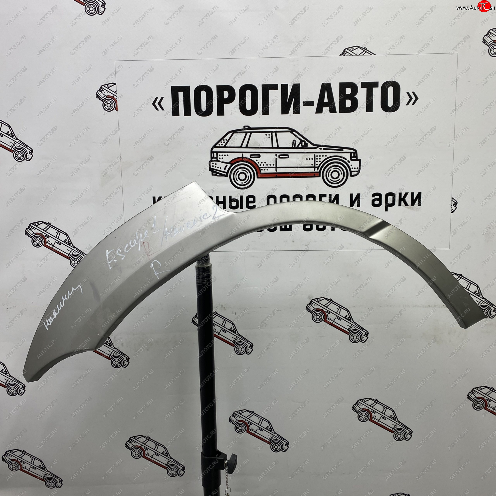2 199 р. Правая внешняя задняя ремонтная арка ПОРОГИ-АВТО  Ford Escape  1 (2000-2007) дорестайлинг, рестайлинг (холоднокатаная сталь 0,8 мм)  с доставкой в г. Чебоксары