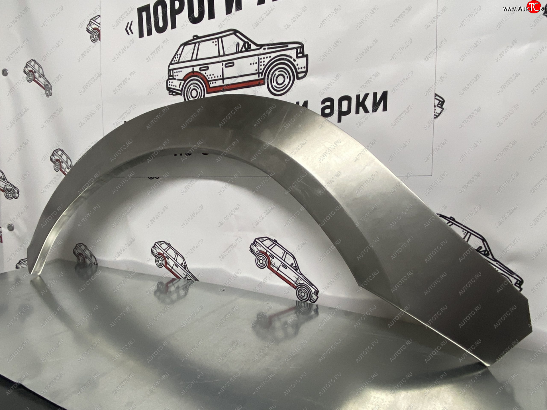 2 199 р. Левая передняя ремонтная арка Пороги-Авто Mitsubishi L200 4  дорестайлинг (2006-2014) (Холоднокатаная сталь 0,8 мм)  с доставкой в г. Чебоксары