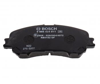 3 589 р. Колодки тормозные передние (4шт.) BOSCH Nissan Qashqai 2 J11 дорестайлинг (2013-2019)  с доставкой в г. Чебоксары. Увеличить фотографию 3